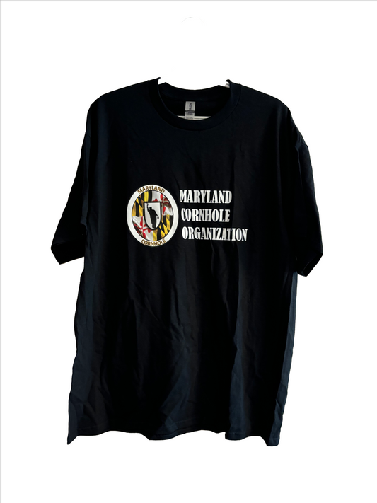 Maryland Cornhole Black T-Shirt