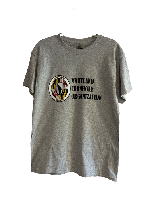 Maryland Cornhole Silver T-Shirt