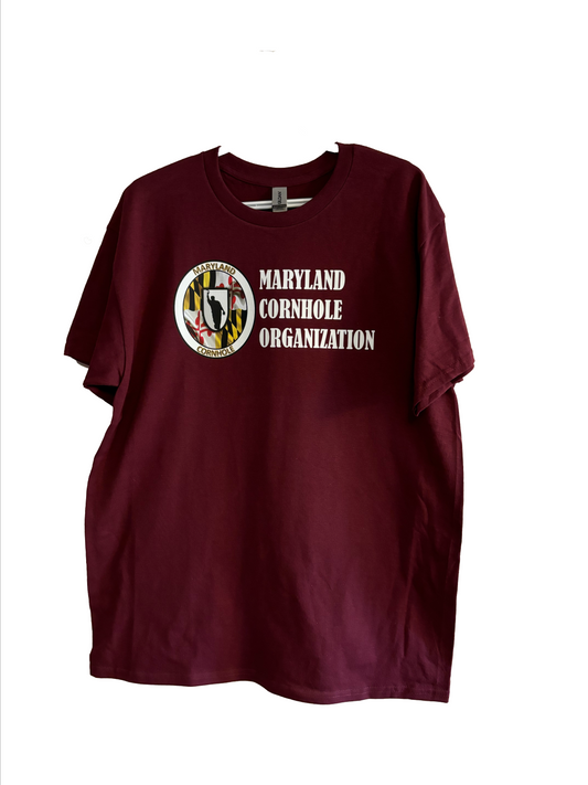 Maryland Cornhole Maroon T-Shirt
