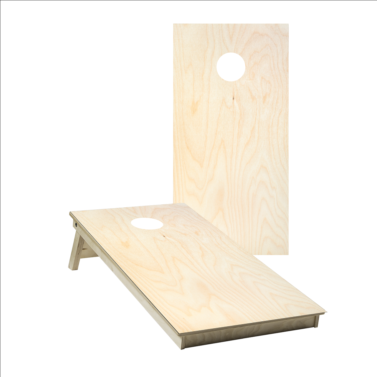 Pro style cornhole boards. Made with birch plywood tops and frames.