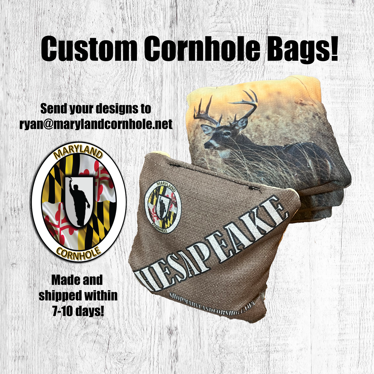 Maryland Cornhole Chesapeake Bags