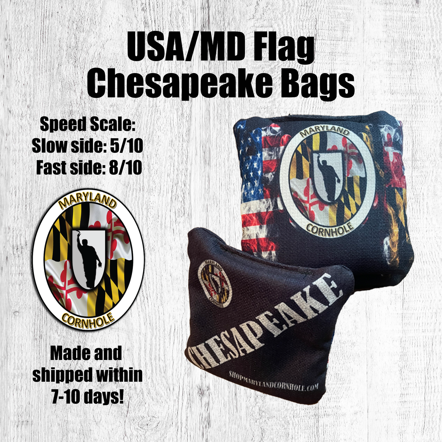 USA/MD Flag Chesapeake Bags