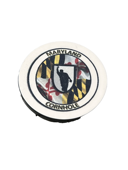 Maryland Cornhole Poker Chip