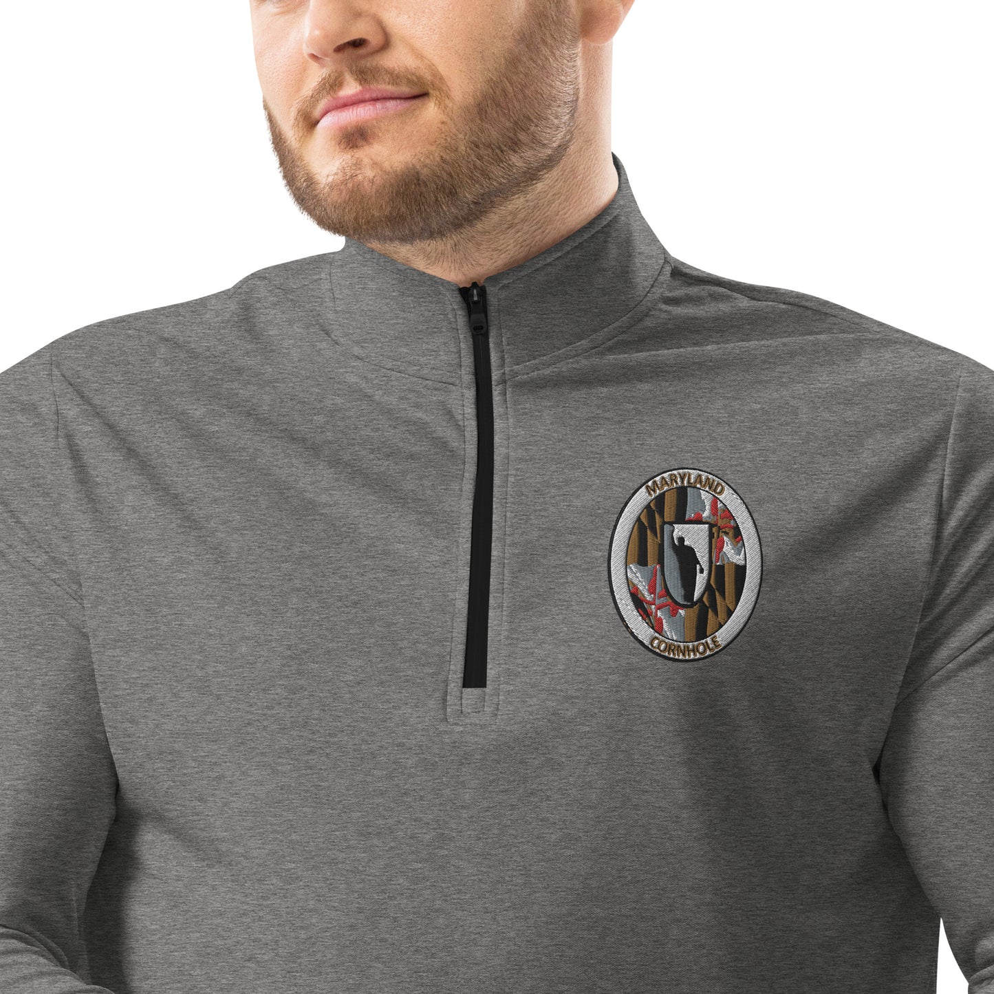 Quarter zip pullover